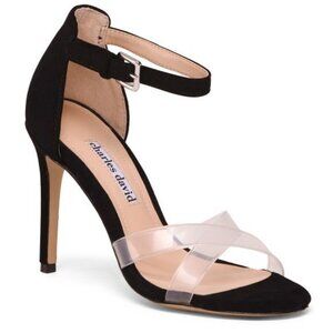 BOGO (Limited Time) ♡♡ Charles David Suede And Vinyl Ankle Strap Heels